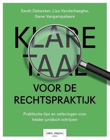 Afbeelding van Klare taal voor de rechtspraktijk
