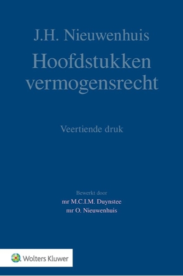 Afbeelding van Hoofdstukken vermogensrecht
