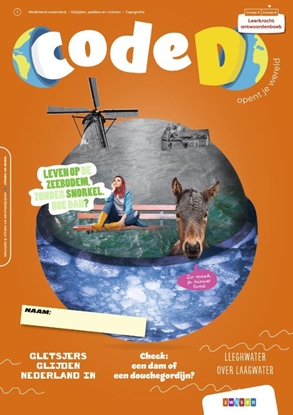 Afbeeldingen van Code D set Groep 6 Mens Natuur thema 1-5 leerkracht antwoordenboek