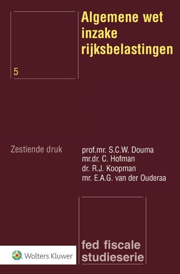 Afbeelding van Algemene wet inzake rijksbelastingen