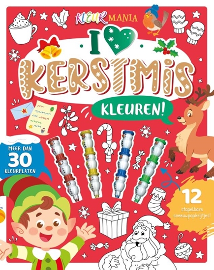 Afbeelding van I love Kerstmis kleuren! - Kleuren!