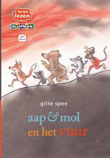 Afbeelding van Leren lezen met Kluitman aap & mol en het vuur