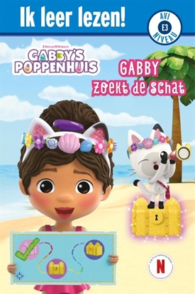 Afbeeldingen van Ik leer lezen! Gabby's poppenhuis, Gabby zoekt de schat