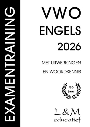Afbeeldingen van Examentraining vwo Engels 2026