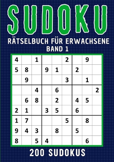 Afbeelding van Sudoku Rätselbuch für erwachsene - Band 1