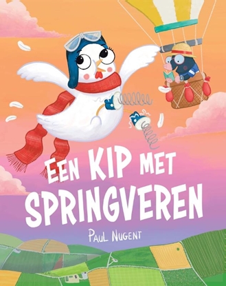 Afbeeldingen van Een kip met springveren