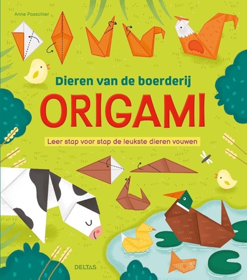 Afbeelding van Origami dieren van de boerderij