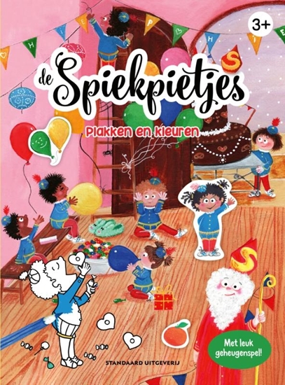 Afbeelding van Spiekpietjes Plakken en kleuren