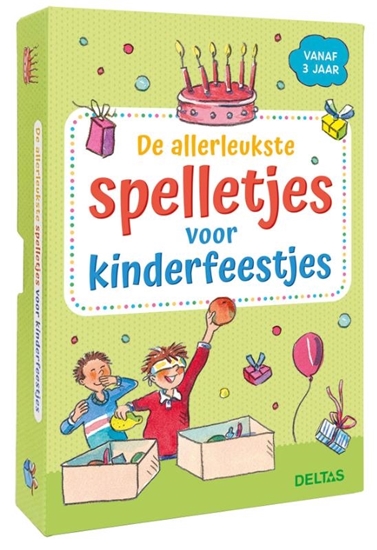 Afbeelding van De allerleukste spelletjes voor kinderfeestjes vanaf 3 jaar