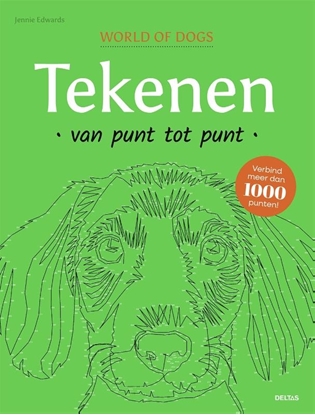 Afbeeldingen van Tekenen van punt tot punt - World of dogs