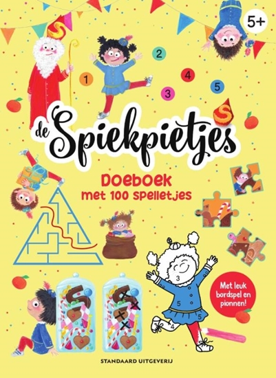 Afbeelding van De Spiekpietjes Doeboek met 100 spelletjes