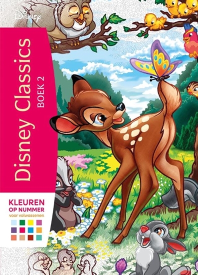Afbeelding van Disney Classics boek 2 Kleuren op nummer voor volwassenen