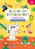 Afbeelding van Kleur- en stickerpret vrolijke dieren vanaf 3 jaar