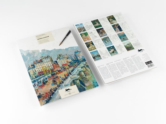 Afbeelding van Artists' colouring book Impressionism