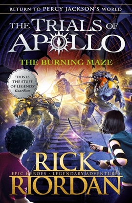 Afbeeldingen van The Trials of Apollo The Burning Maze (The Trials of Apollo Book 3)