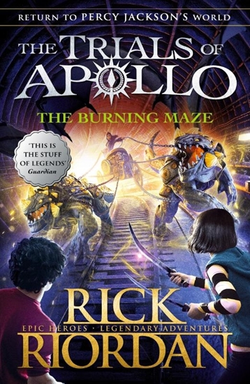 Afbeelding van The Trials of Apollo The Burning Maze (The Trials of Apollo Book 3)