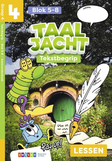 Afbeelding van Taaljacht Groep 4 blok 5-8 tekstbegrip Antwoordenboek