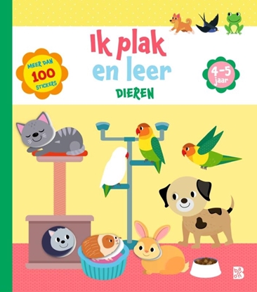 Afbeeldingen van Plak en leer Dieren 4-5 jaar