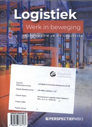 Afbeeldingen van Noorderpoort Logistiek totaal digitaal L1 BOL niv 4, lj 1 2025-26