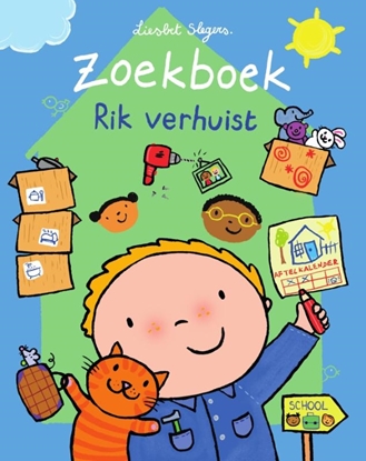 Afbeeldingen van Zoekboek Rik verhuist
