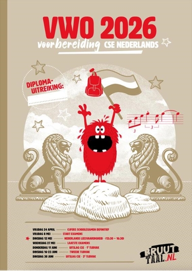 Afbeelding van Examenbundels BruutTAAL VWO 2026