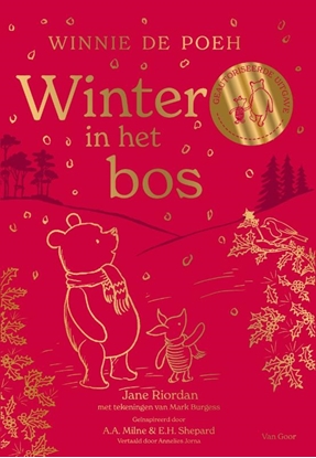 Afbeeldingen van Winnie de Poeh Winter in het bos
