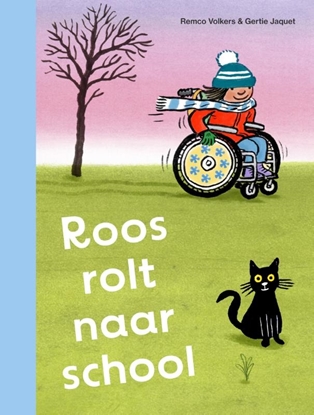 Afbeeldingen van ik lees Roos rolt naar school