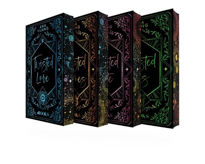 Afbeeldingen van Limited edition Twisted Love Games Hate Lies set sprayed edges