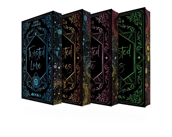 Afbeelding van Limited edition Twisted Love Games Hate Lies set sprayed edges