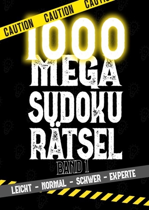 Afbeeldingen van 1000 Mega Sudoku von Leicht bis Experte für Erwachsene, Teenager und Senioren inkl. Lösungen