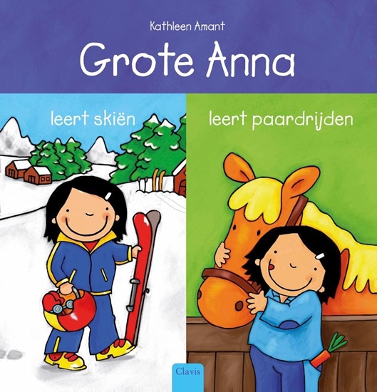 Afbeelding van Grote Anna Grote Anna leert skiën en Grote Anna leert paardrijden
