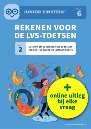 Afbeeldingen van Rekenen voor de LVS-toetsen 2 groep 6