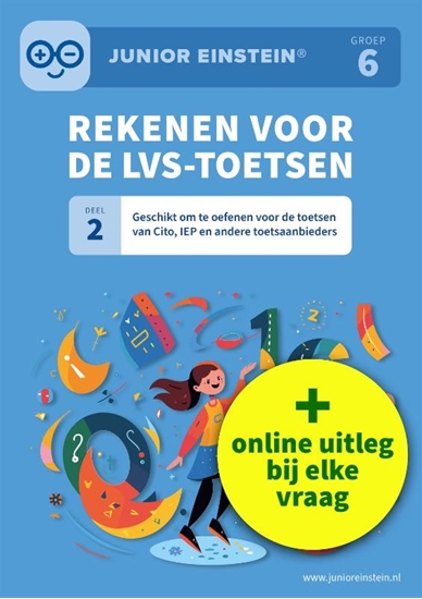 Afbeelding van Rekenen voor de LVS-toetsen 2 groep 6