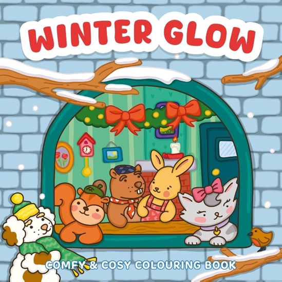 Afbeelding van Winter glow - Comfy & cosy colouring book
