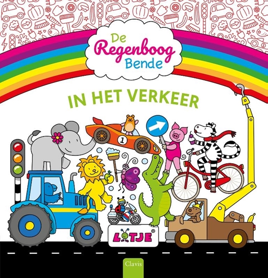Afbeelding van De Regenboogbende De Regenboogbende in het verkeer