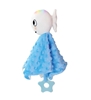 Afbeelding van Klein wit visje knuffeldoekje (blauw)