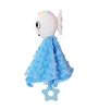 Afbeelding van Klein wit visje knuffeldoekje (blauw)