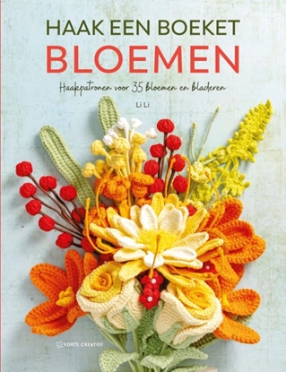 Afbeeldingen van Haak een boeket bloemen