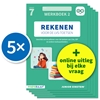 Afbeelding van Rekenen voor de LVS-toetsen (set 5 ex) groep 7 Werkboek 2
