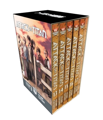 Afbeeldingen van Attack on Titan Attack On Titan Season 3 Part 1 Manga Box Set