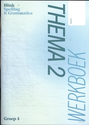 Afbeeldingen van Blink Spelling Blink Spelling groep 4 thema 2 Werkboek