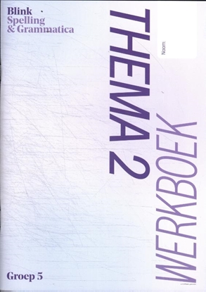 Afbeeldingen van Blink Spelling groep 5 thema 2 Werkboek