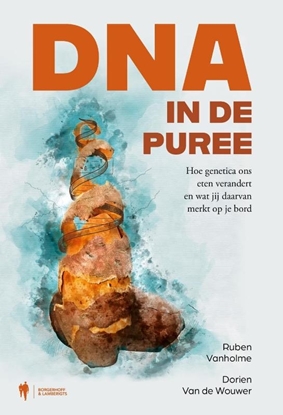 Afbeeldingen van DNA in de puree