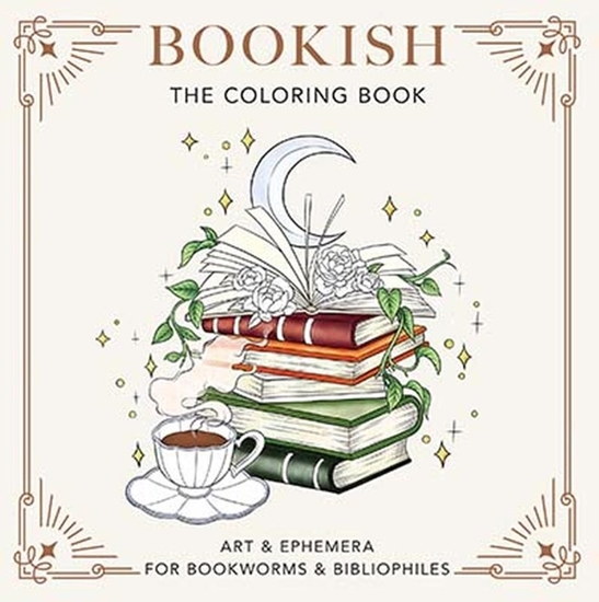 Afbeelding van Dover Adult Coloring Books Bookish: The Coloring Book