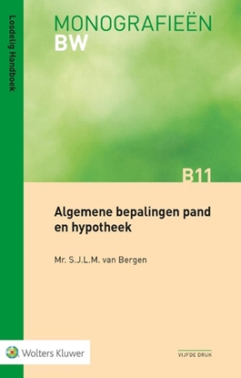 Afbeeldingen van Monografieen BW Algemene bepalingen pand en hypotheek