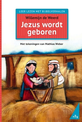 Afbeeldingen van Jezus wordt geboren