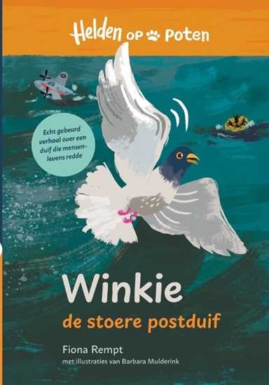 Afbeelding van Helden op poten Winkie, de stoere postduif