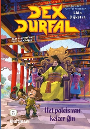 Afbeeldingen van Leren lezen met Kluitman Dex Durfal. Het paleis van keizer Qin