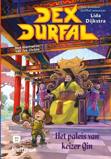 Afbeelding van Leren lezen met Kluitman Dex Durfal. Het paleis van keizer Qin