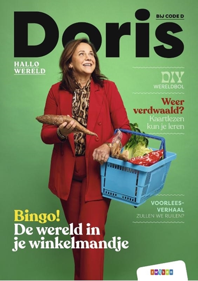 Afbeelding van Doris bij code D Groep 4 thema 4 Handleiding